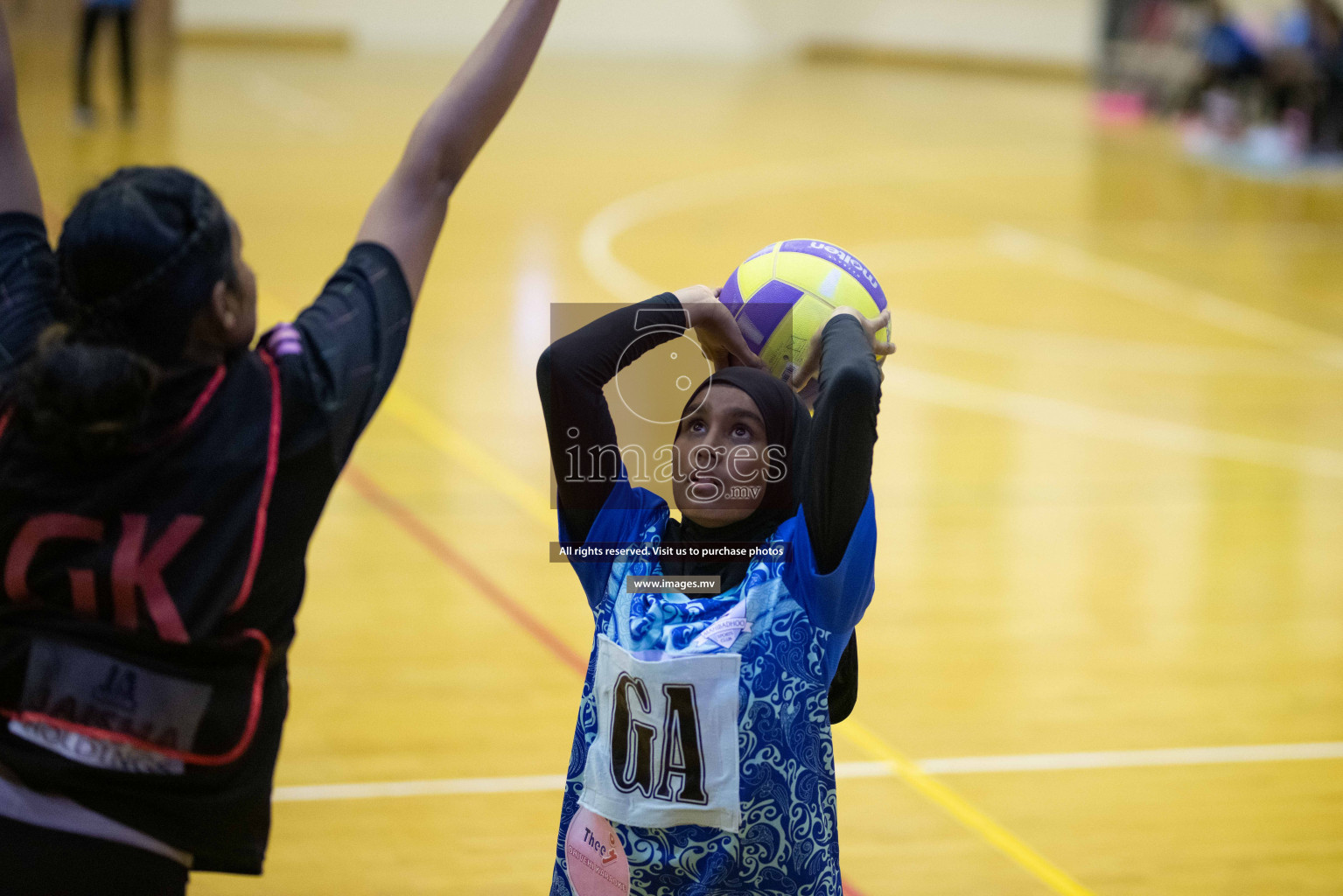 Milo National Netball Tournament 29th November 2021 at Social Center Indoor Court, Male, Maldives. Photos: Maanish/ Images Mv