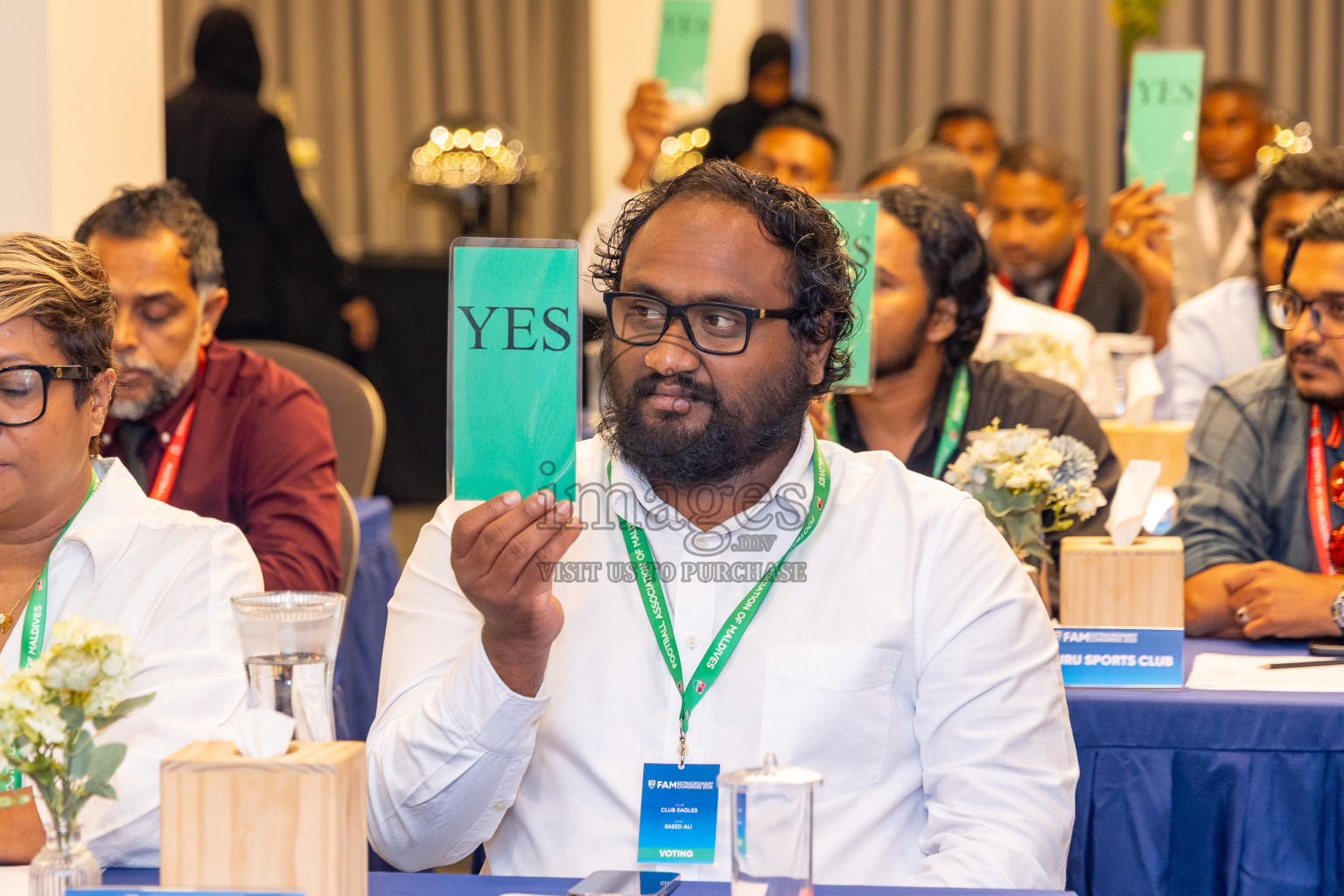 FAM Extraordinary Congress 2025 was held on Saturday, 26th July 2025, in Male', Maldives 
Photos: Mohamed Mahfooz Moosa / images.mv