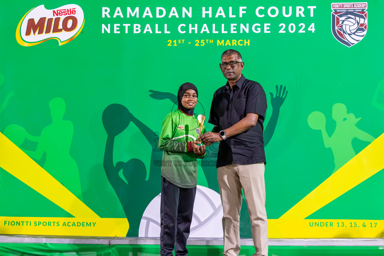 Finals of Milo Ramadan Half Court Netball Challenge on 24th March 2024, held in Central Park, Hulhumale, Male', Maldives
Photos: Ismail Thoriq / imagesmv