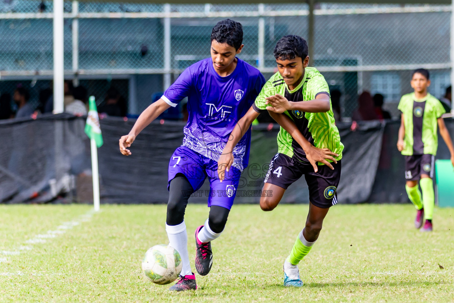 Day 1 of MILO Academy Championship 2024 - U12 was held at Henveiru Grounds in Male', Maldives on Sunday, 7th July 2024. Photos: Nausham Waheed / images.mv