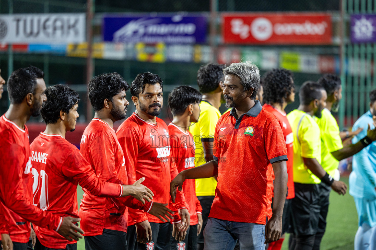 Sh Maroshi vs Sh Feydhoo in Day 11 of Golden Futsal Challenge 2025 was held on Wednesday, 15th January 2025, in Hulhumale', Maldives Photos: Mohamed Mahfooz Moosa / images.mv
