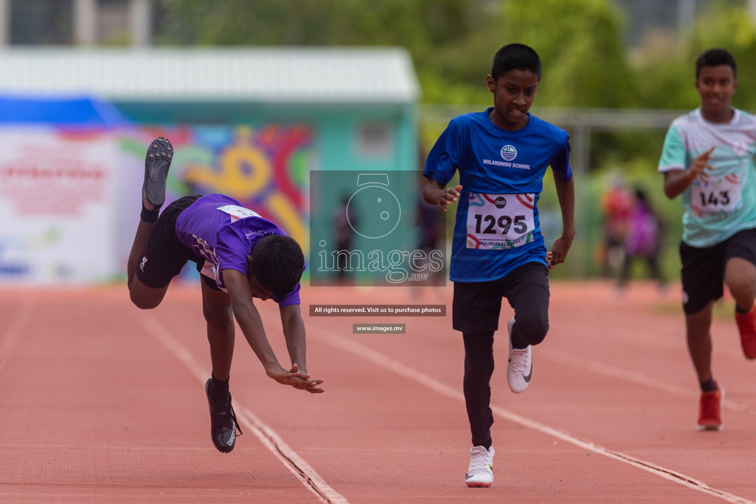 Day three of Inter School Athletics Championship 2023 was held at Hulhumale' Running Track at Hulhumale', Maldives on Tuesday, 16th May 2023. Photos: Shuu / Images.mv