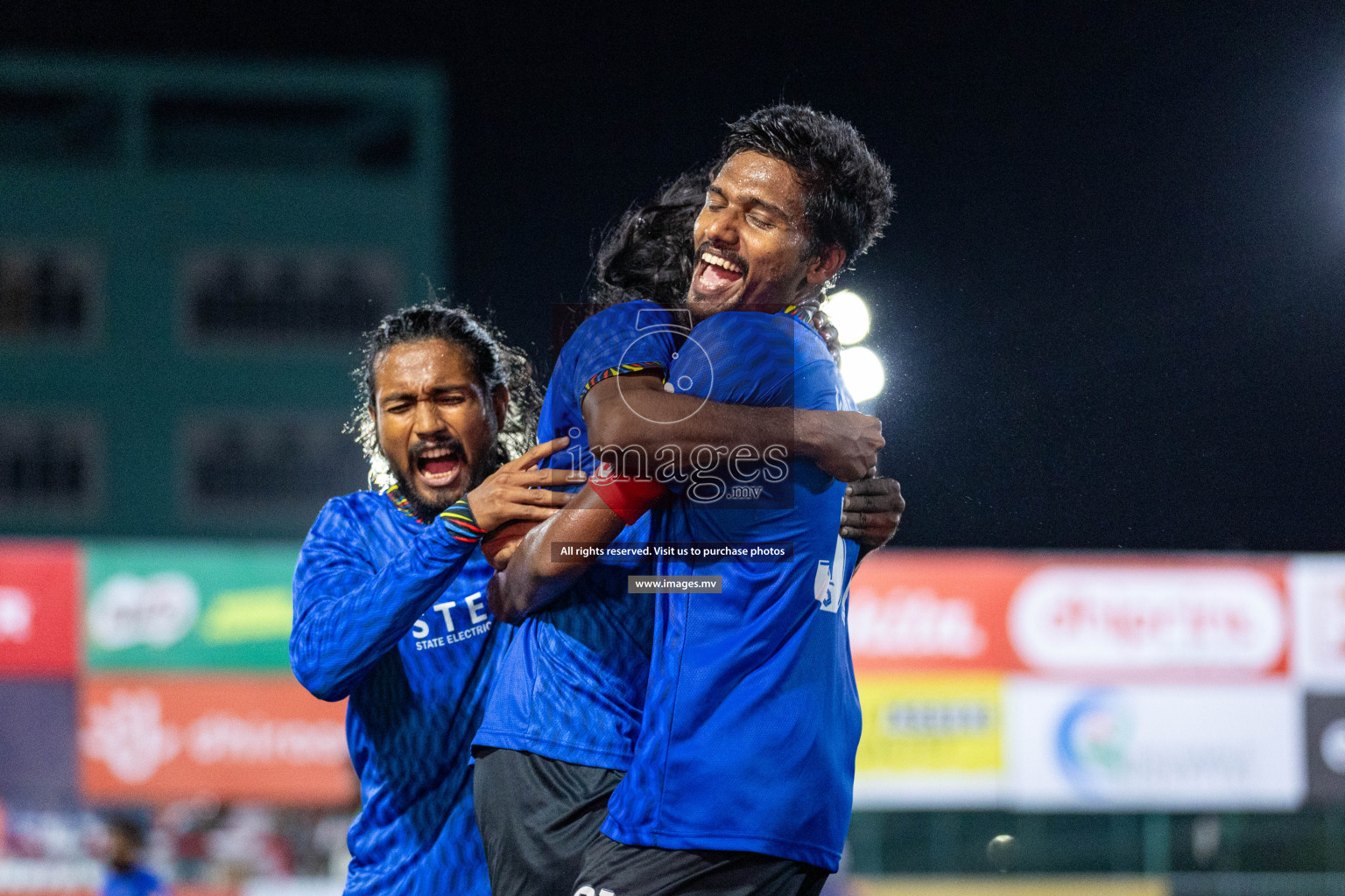 STELCO vs United BML in Quarter Final of Club Maldives Cup 2023 held in Hulhumale, Maldives, on Saturday, 12th August 2023Photos: Nausham Waheed