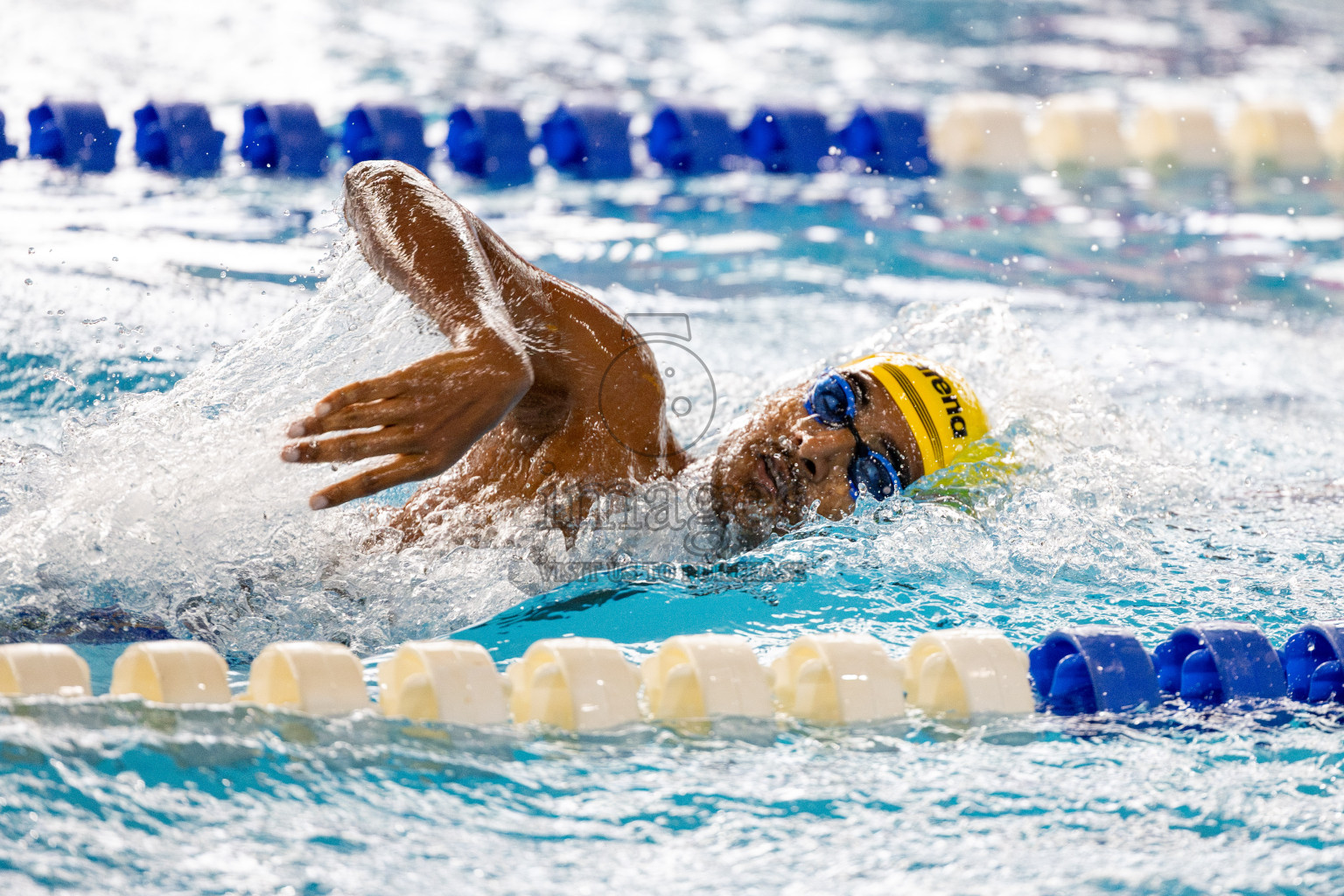 Day 4 of National Swimming Competition 2024 held in Hulhumale', Maldives on Monday, 16th December 2024. 
Photos: Hassan Simah / images.mv