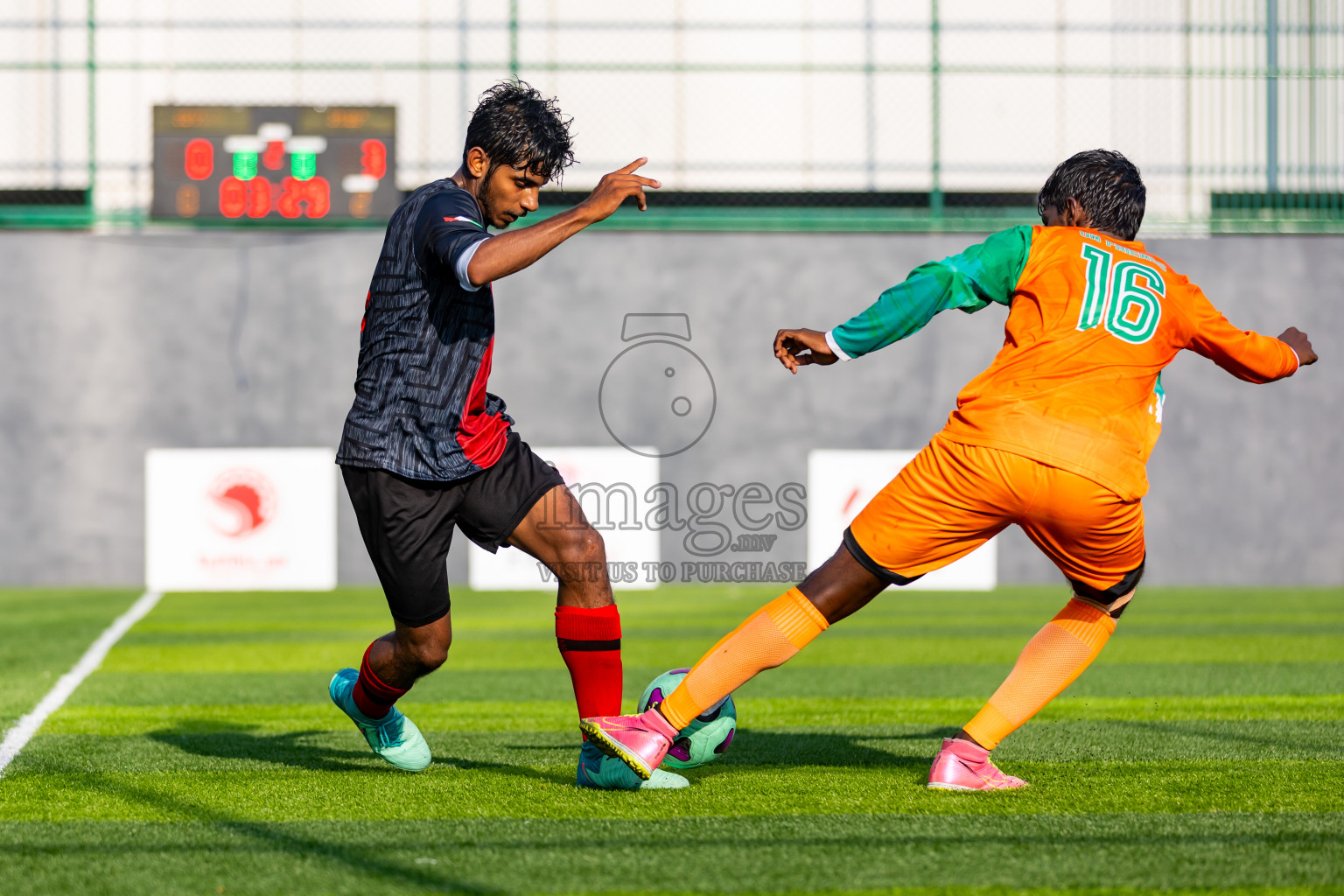 BOWS vs UNF in Day 2 of BG Futsal Challenge 2024 was held on Wednesday, 13th March 2024, in Male', Maldives Photos: Nausham Waheed / images.mv