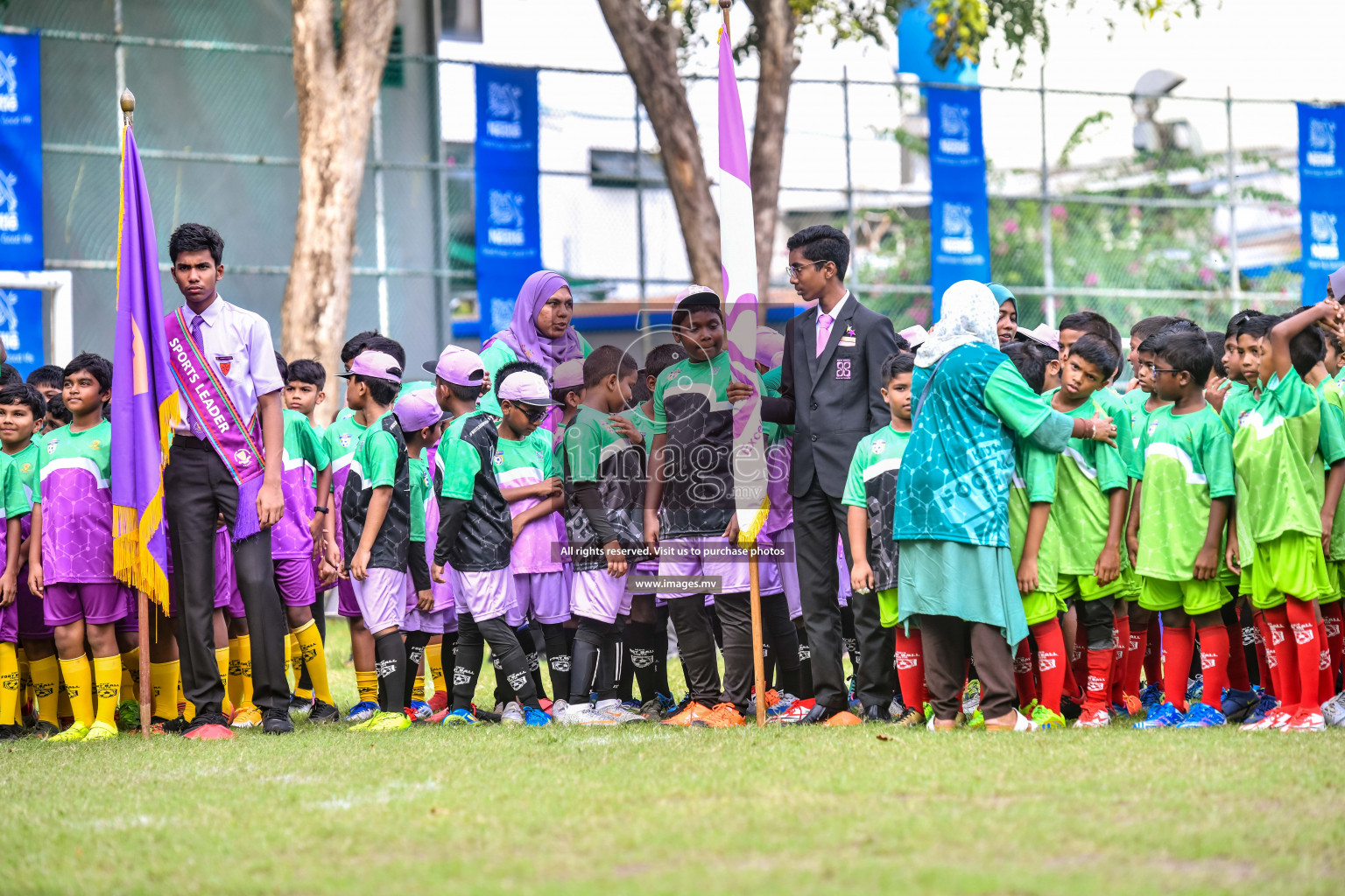 Day 1 of Milo Kids Football Fiesta 2022 was held in Male', Maldives on 19th October 2022. Photos: Nausham Waheed/ images.mv