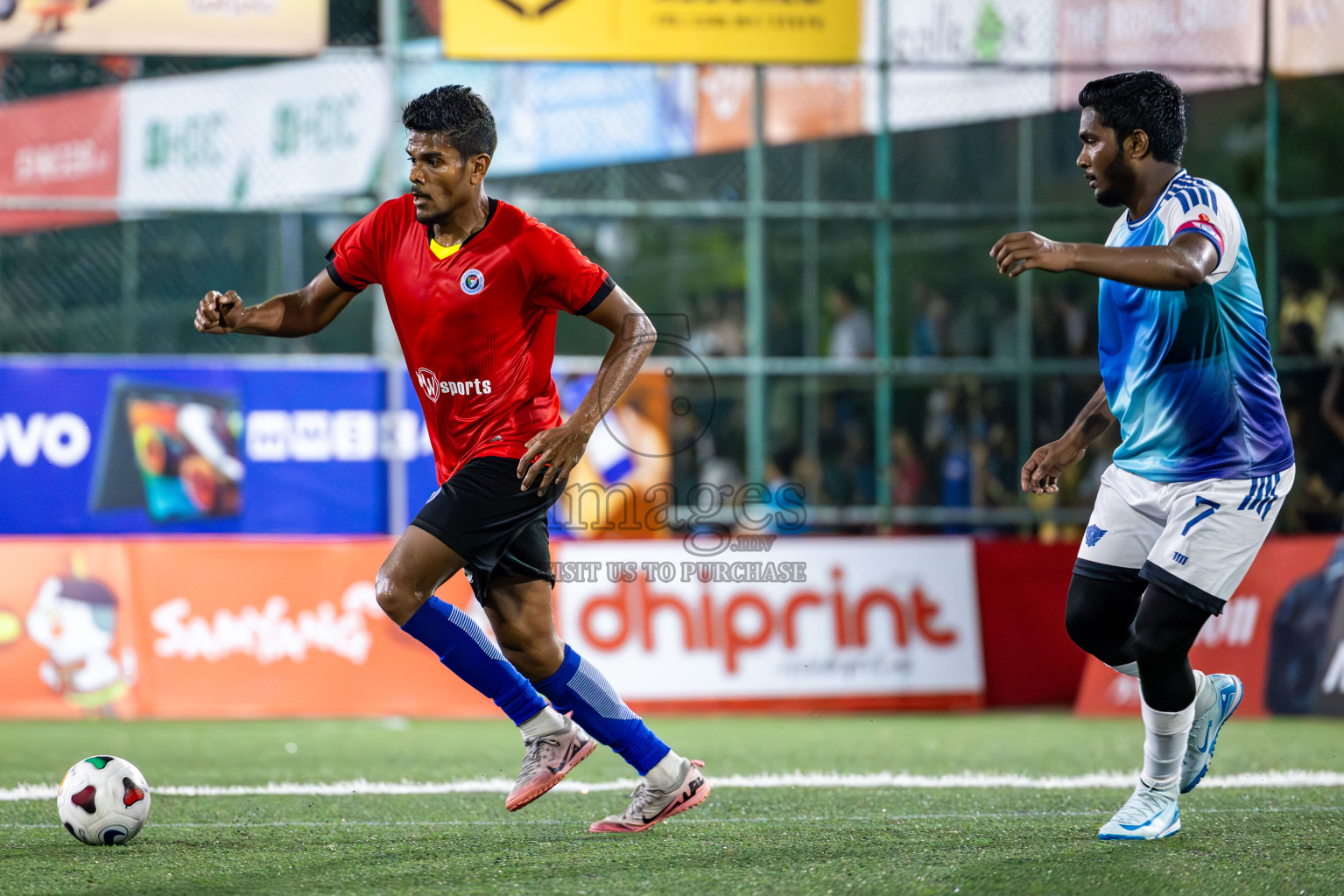 AVSEC vs POLICE in Club Maldives Cup 2024 held in Rehendi Futsal Ground, Hulhumale', Maldives on Tuesday, 24th September 2024. Photos: Shuu/ images.mv