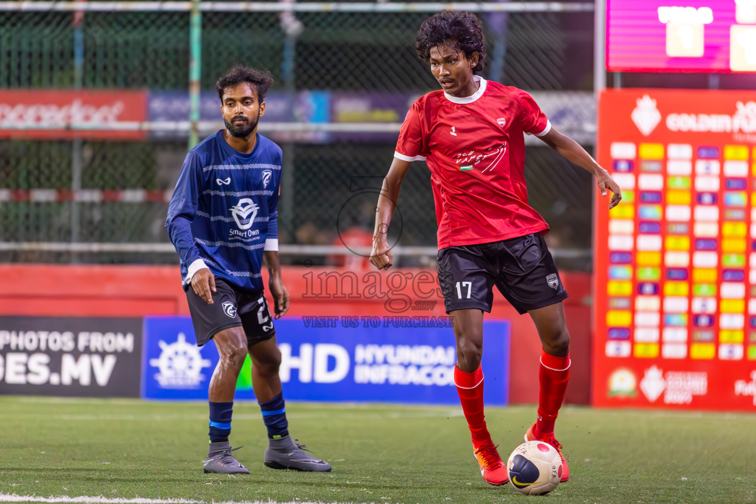 K Gaafaru vs K Himmafushi in Day 22 of Golden Futsal Challenge 2024 was held on Monday , 5th February 2024 in Hulhumale', Maldives
Photos: Ismail Thoriq / images.mv