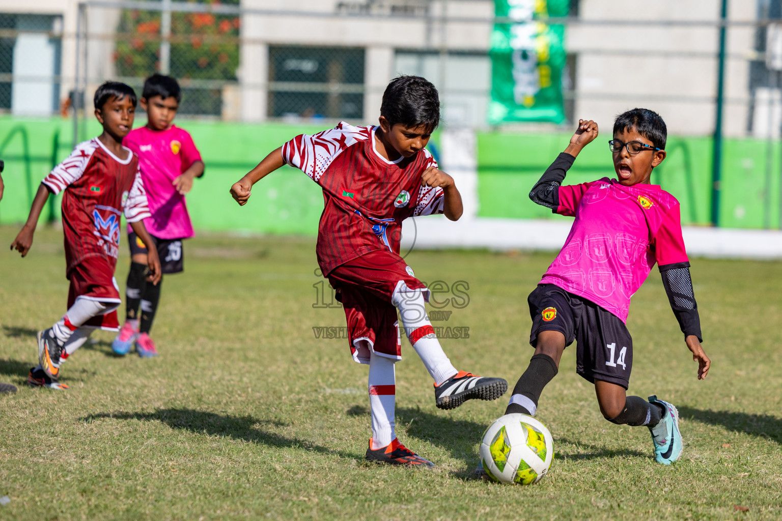Day 2 of MILO Academy Championship 2025 was held on Friday, 14th February 2025 in Henveiru Stadium. 
Photos: Hassan Simah / Images.mv