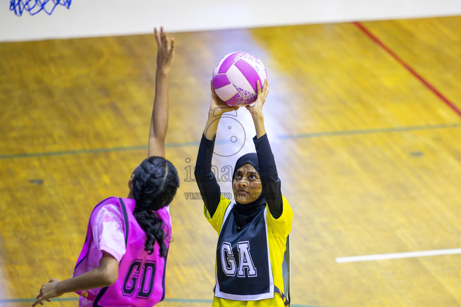 KYRC vs Xenith SC in Day 6 of 24th Milo Netball Association Championship held in Social Center at Male', Maldives on Saturday, 6th September 2025. Photos: Yasna Ahmed / images.mv