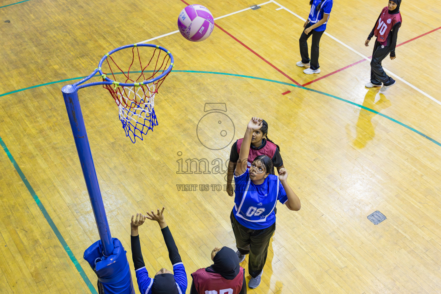 Day 14 of 26th Inter-School Netball Tournament 2025 was held in Social Center Indoor Hall on Tuesday, 4th November 2025. Photos: Areef Adam / images.mv