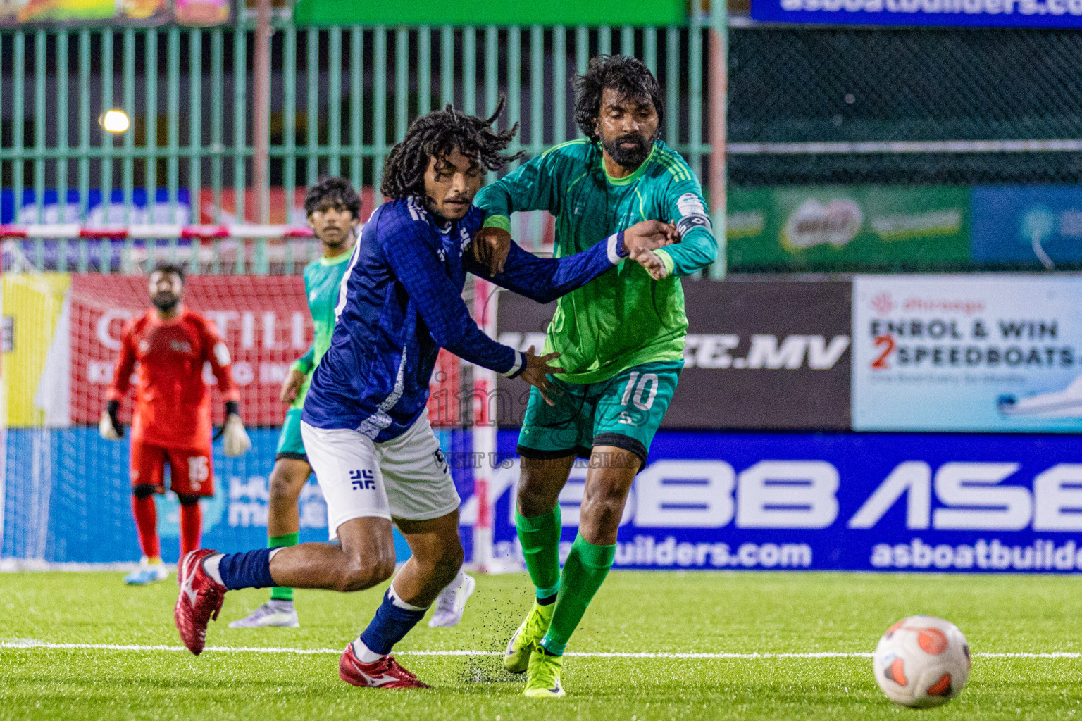 Hulhumale Hospital vs Club BCC in Club Maldives Cup Claasic 2025 was held in Rehendi Futsal Ground, Hulhumale', Maldives on Sunday, 21st September 2025. Photos: Areef Adam / images.mv