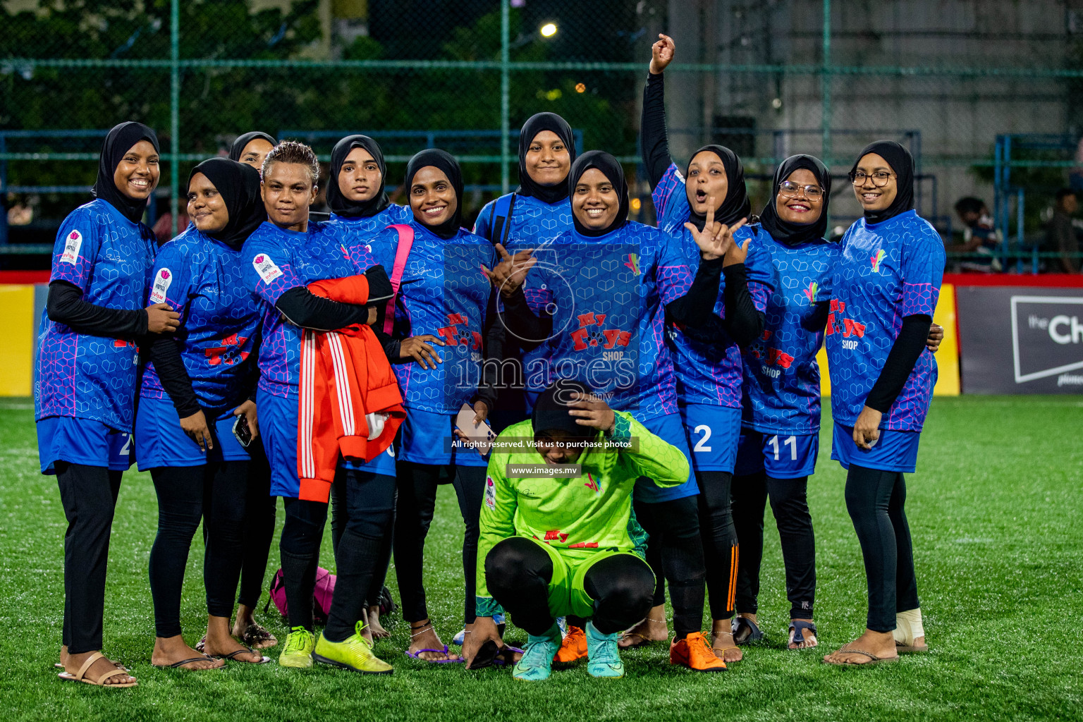 MPL vs Club MYS in Eighteen Thirty Women's Futsal Fiesta 2022 was held in Hulhumale', Maldives on Monday, 21st October 2022. Photos: Hassan Simah / images.mv