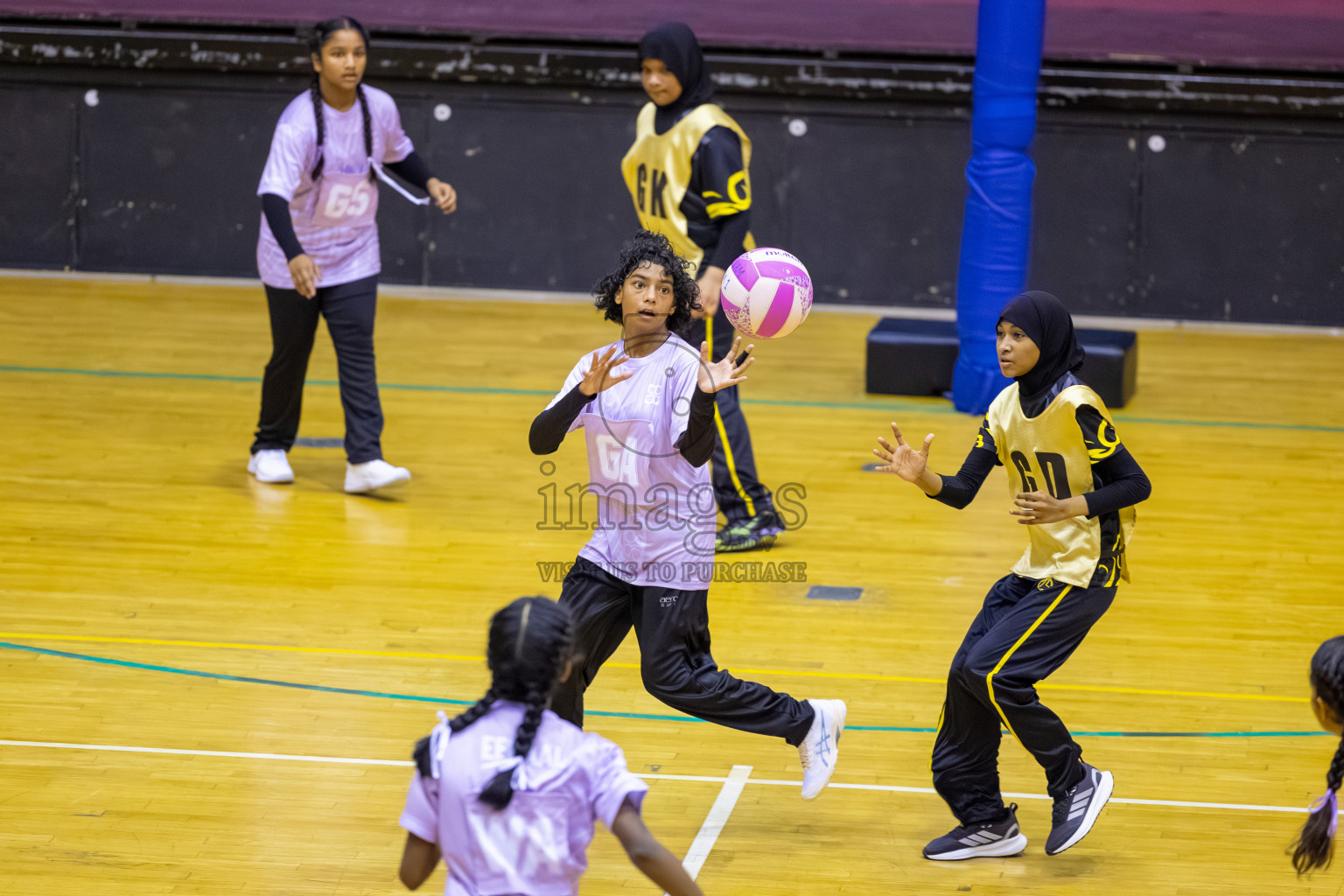 Day 13 of 26th Inter-School Netball Tournament 2025 was held in Social Center Indoor Hall on Saturday, 1st November 2025. Photos: Ismail Thoriq / images.mv