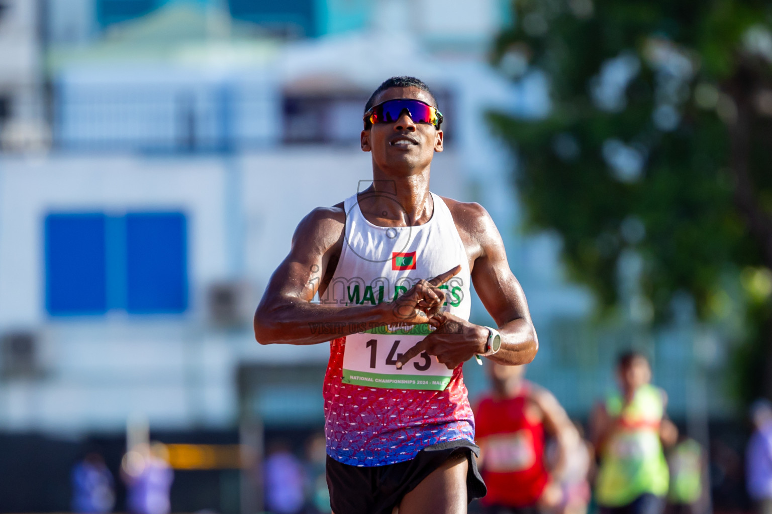 Day 1 of 33rd National Athletics Championship was held in Ekuveni Track at Male', Maldives on Thursday, 5th September 2024. Photos: Nausham Waheed / images.mv