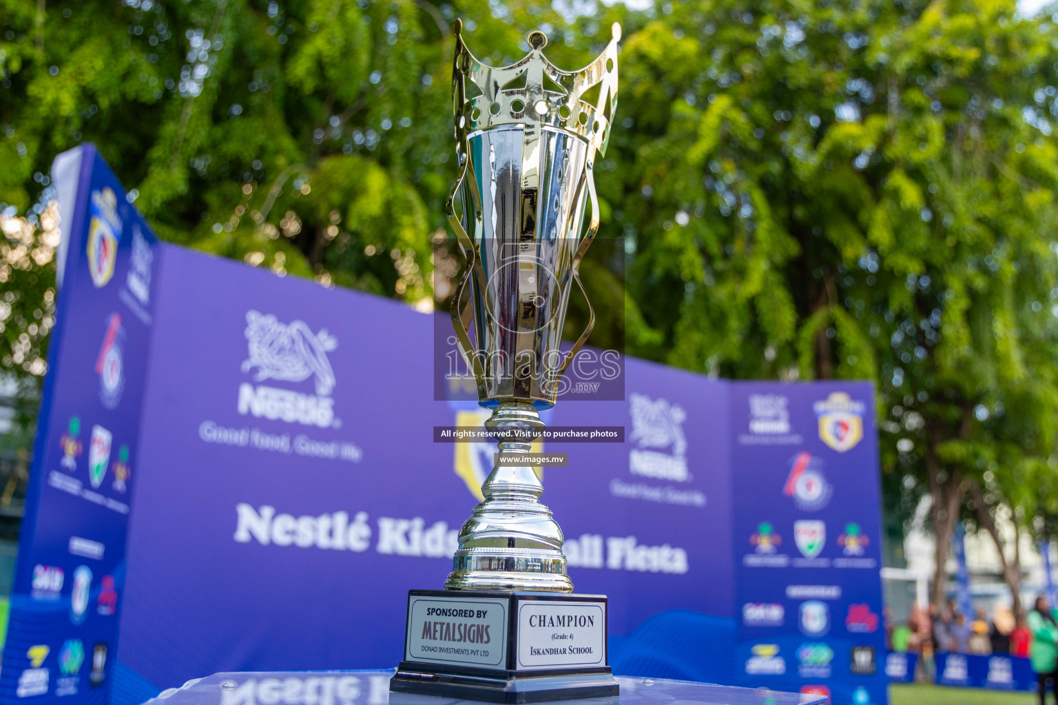 Day 4 of Nestle Kids Football Fiesta, held in Henveyru Football Stadium, Male', Maldives on Saturday, 14th October 2023
Photos: Ismail Thoriq / images.mv