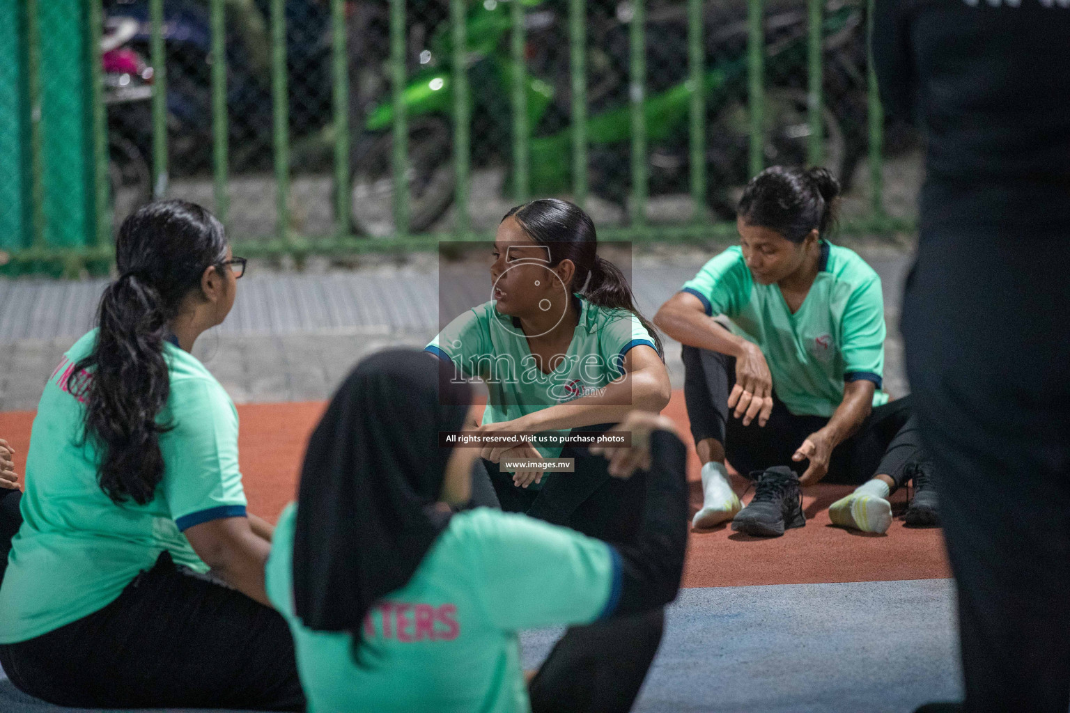 Day 4 of 20th Milo National Netball Tournament 2023, held in Synthetic Netball Court, Male', Maldives on 2nd June 2023 Photos: Nausham Waheed/ Images.mv