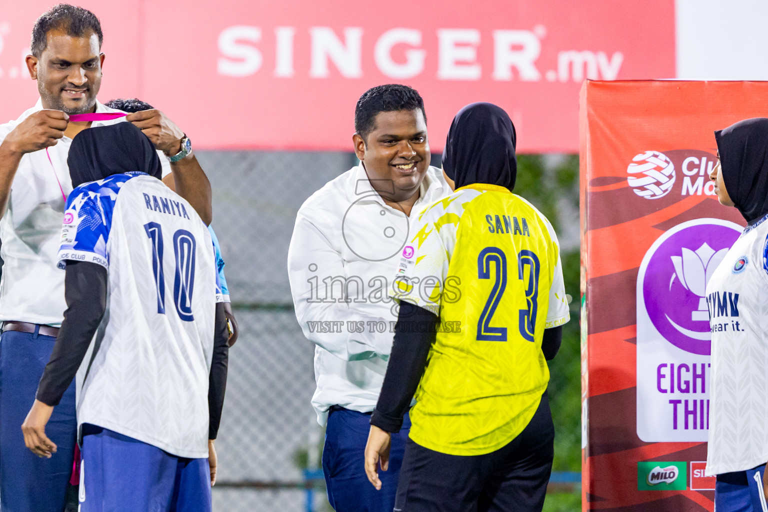 MPL vs POLICE CLUB in Finals of Eighteen Thirty 2024 held in Rehendi Futsal Ground, Hulhumale', Maldives on Sunday, 22nd September 2024. Photos: Nausham Waheed, Shu / images.mv