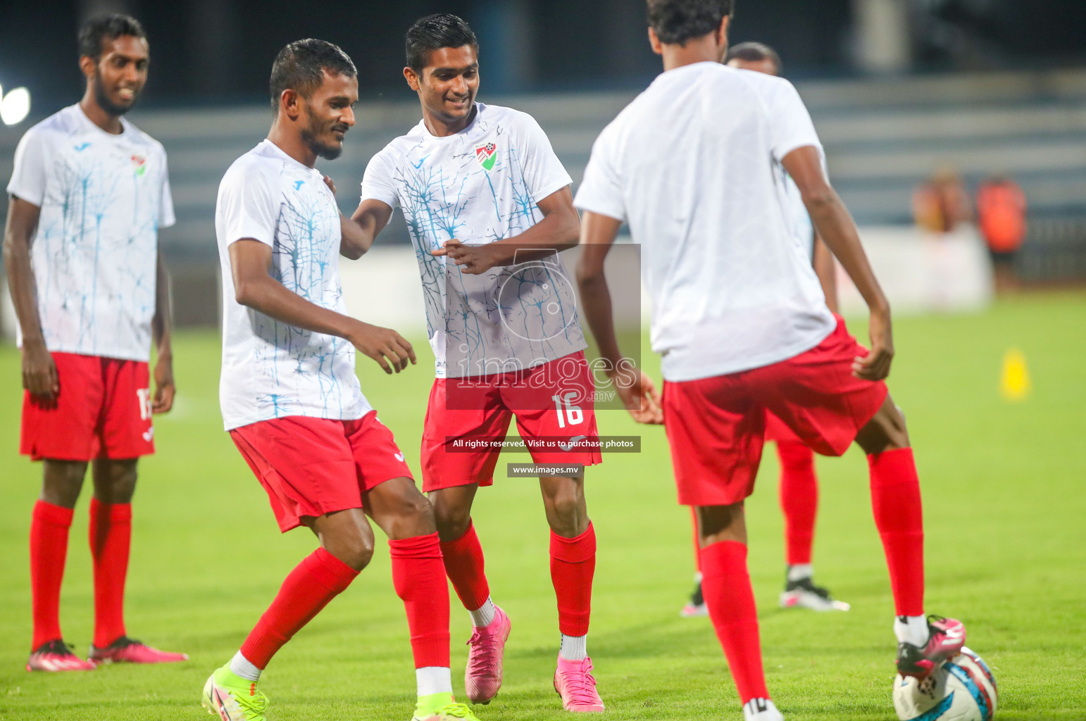 Maldives vs Bhutan in SAFF Championship 2023 held in Sree Kanteerava Stadium, Bengaluru, India, on Wednesday, 22nd June 2023. Photos: Nausham Waheed / images.mv