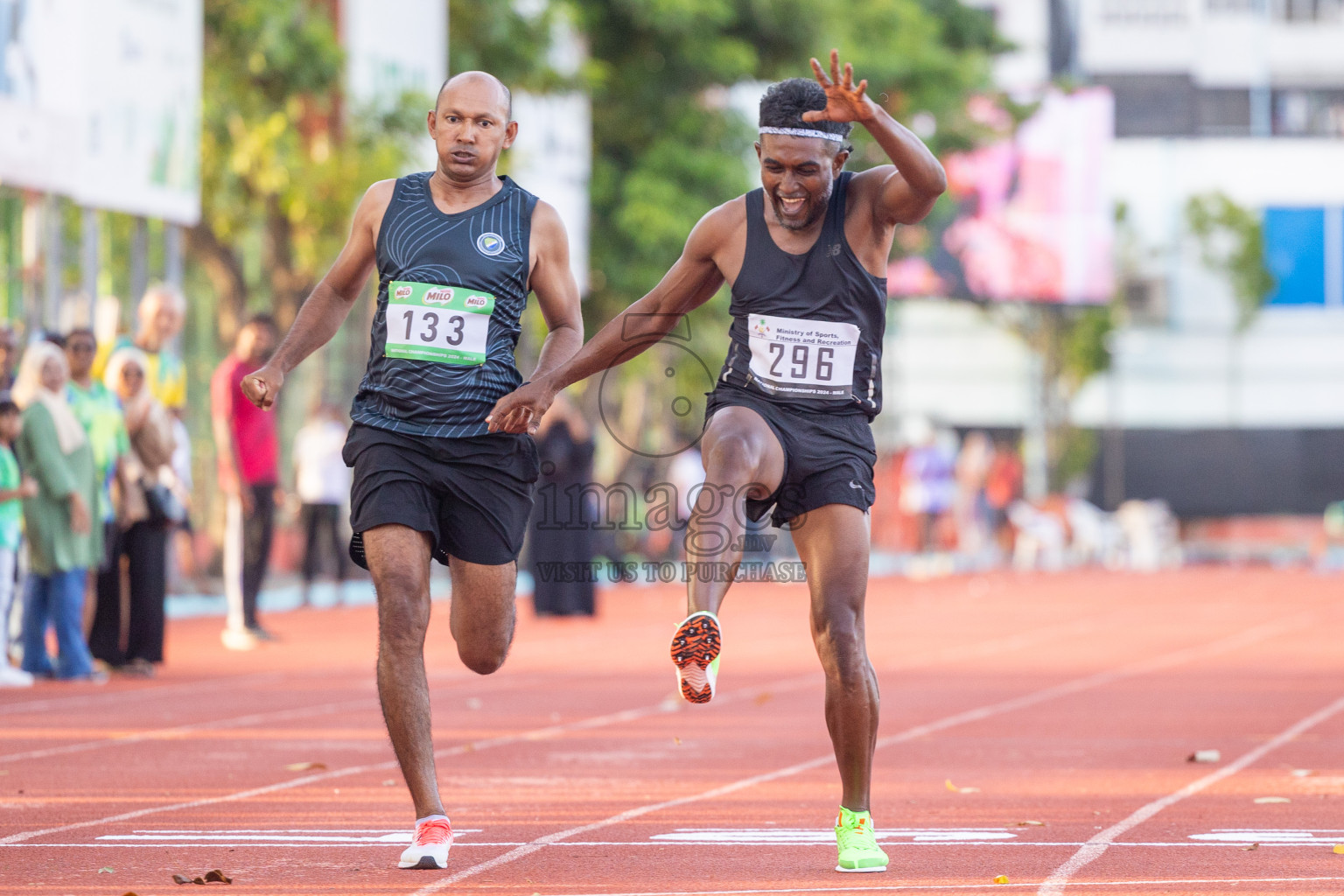 Day 1 of 33rd National Athletics Championship was held in Ekuveni Track at Male', Maldives on Thursday, 5th September 2024. Photos: Shuu Abdul Sattar / images.mv