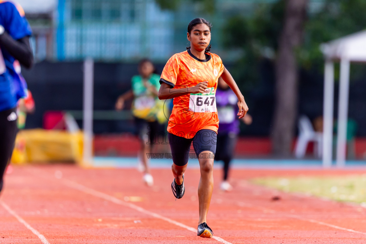 Day 5 of Inter-school Athletics Championship 2025 held in Ekuveni Synthetic Track, Male', Maldives on Saturday, 11th October 2025. Photos by: Nausham Waheed / Images.mv