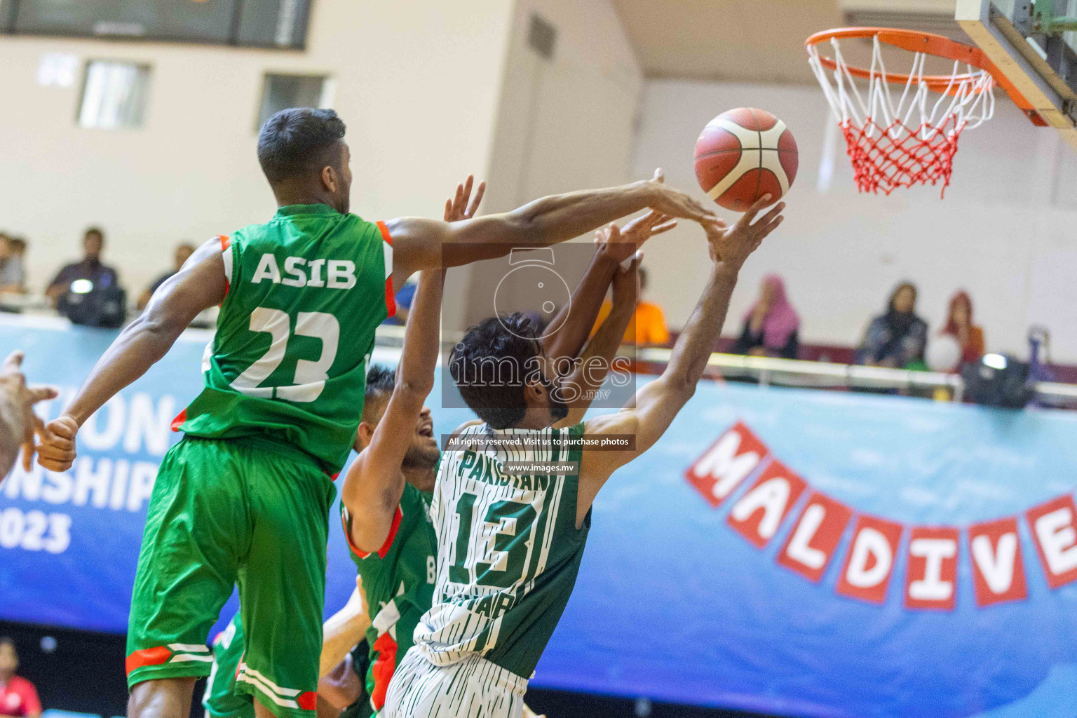 Five Nation Championship 2023 (Semi Final) Bangladesh vs Pakistan Bangladesh vs Pakistan in the semi final of Five Nation Championship 2023 was held in Social Center, Male', Maldives on Tuesday, 20th June 2023. Photos: Ismail Thoriq / images.mv