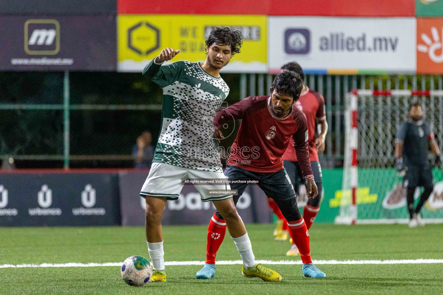 President's Office SC vs Club 220 in Club Maldives Cup Classic 2023 held in Hulhumale, Maldives, on Monday, 24th July 2023. Photos: Ismail Thoriq / images.mv