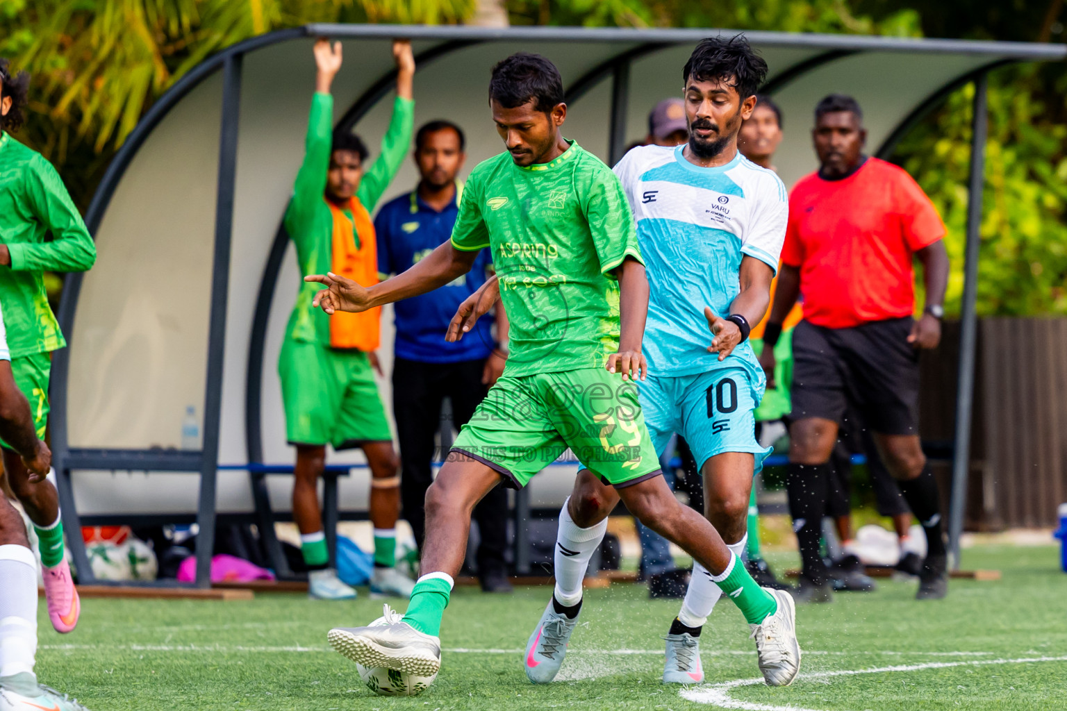 Varu vs Bandos in Semi Finals of Resort League 2025 (North Male Zone) was held on Wednesday, 24th September 2025 in One And Only Reethi Rah Maldives Resort, Photos: Nausham Waheed / images.mv