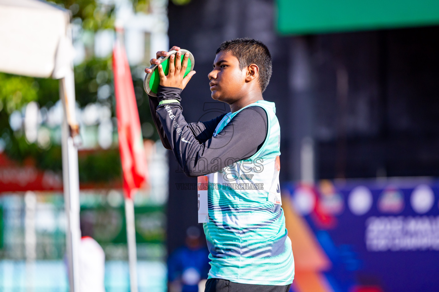 Day 1 of Inter-school Athletics Championship 2025 held in Ekuveni Synthetic Track, Male', Maldives on Monday, 06th October 2025. Photos by: Nausham Waheed / Images.mv