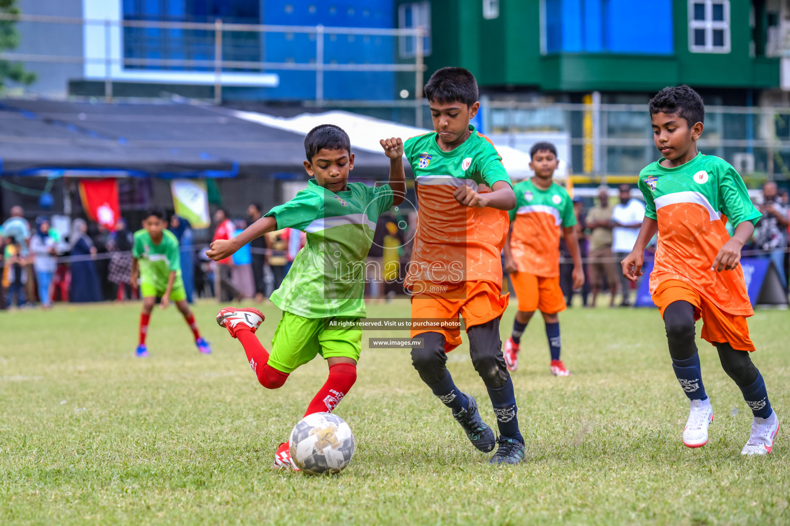 Day 3 of Milo Kids Football Fiesta 2022 was held in Male', Maldives on 21st October 2022. Photos: Nausham Waheed/ images.mv