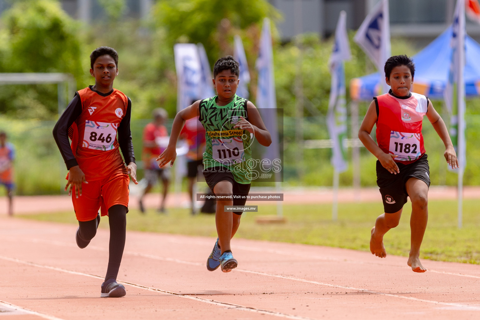 Day two of Inter School Athletics Championship 2023 was held at Hulhumale' Running Track at Hulhumale', Maldives on Sunday, 15th May 2023. Photos: Shuu/ Images.mv