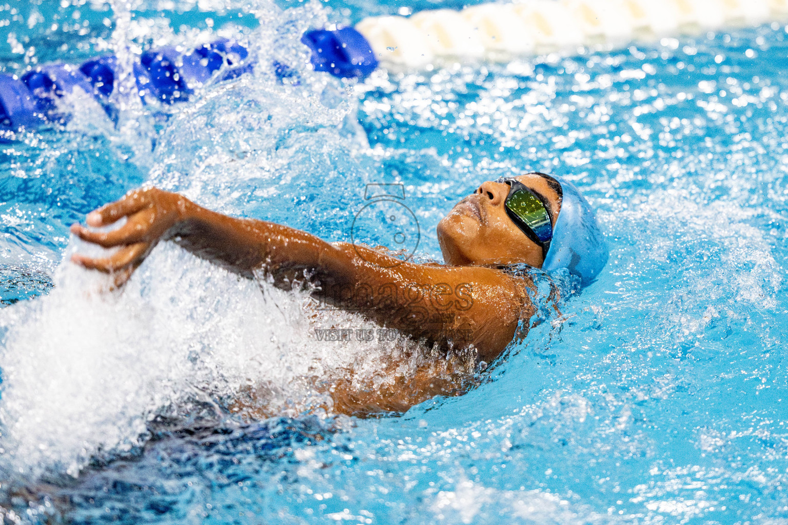 Day 5 of National Swimming Competition 2024 held in Hulhumale', Maldives on Tuesday, 17th December 2024. Photos: Hassan Simah / images.mv