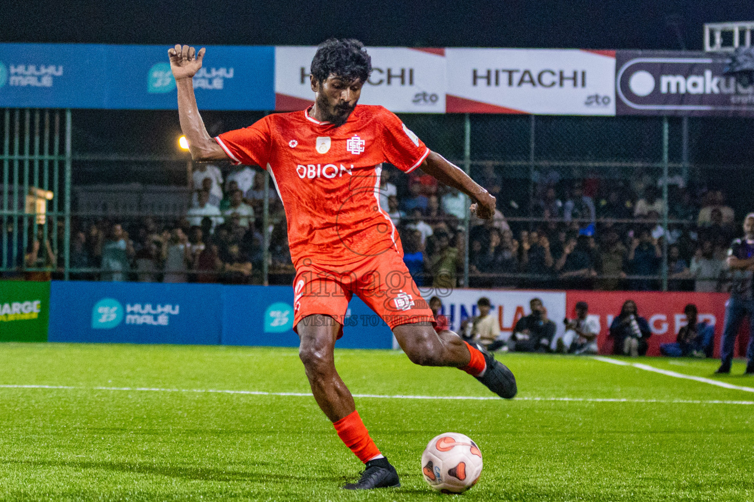 Road Recreation Club vs Club Combination SC Eydhafushi in Kings Cup Final of Club Maldives 2025 was held in Rehendhi Futsal Ground, Hulhumale', Maldives on Tuesday, 9th September 2025. Photos: Areef Adam / images.mv