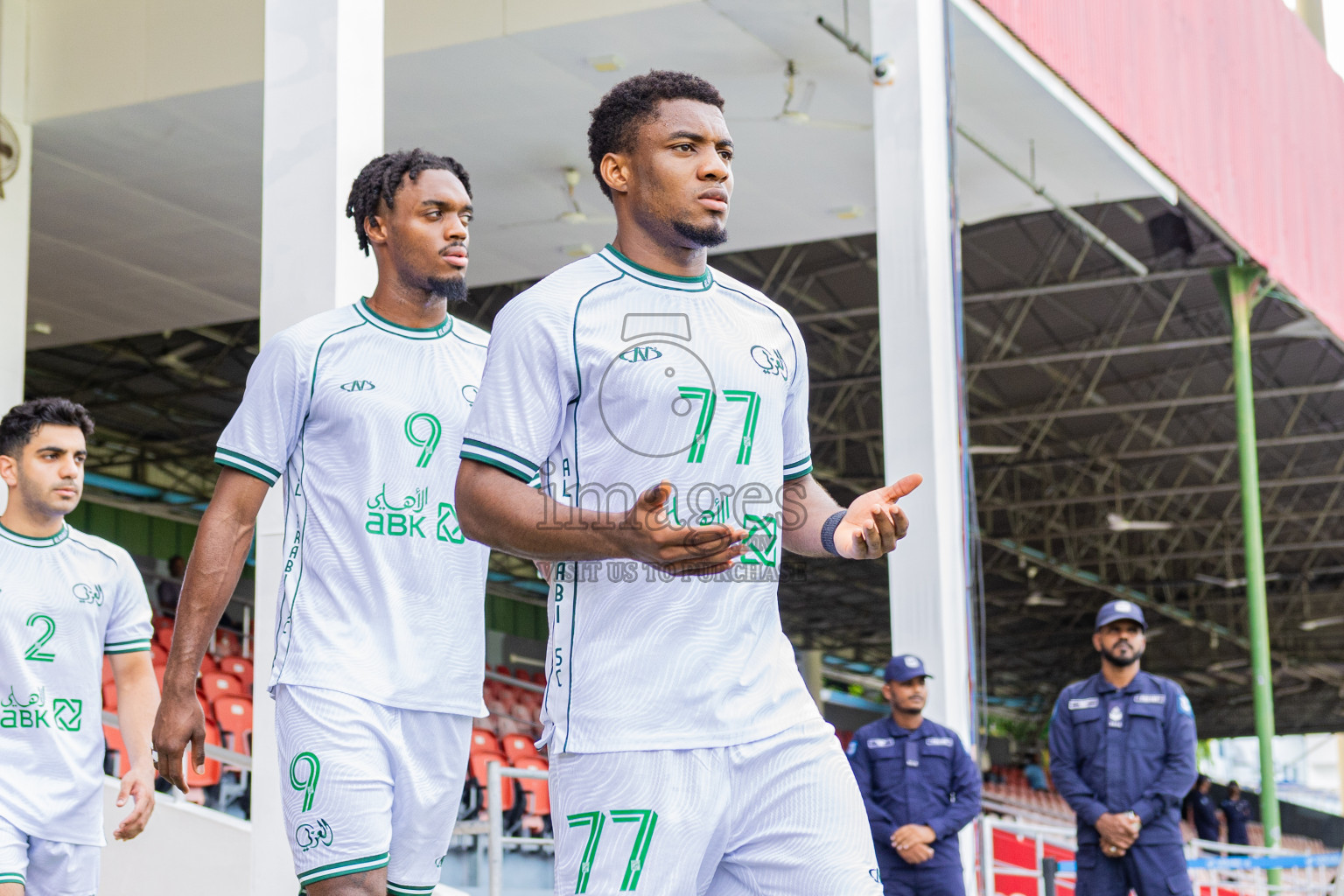 Maziya SC vs Al Arabi SC in AFC Challenge League 2025/26 Preliminary Stage was held at National Stadium in Male', Maldives on Tuesday, 12th August 2025. Photos: Areef Adam / images.mv