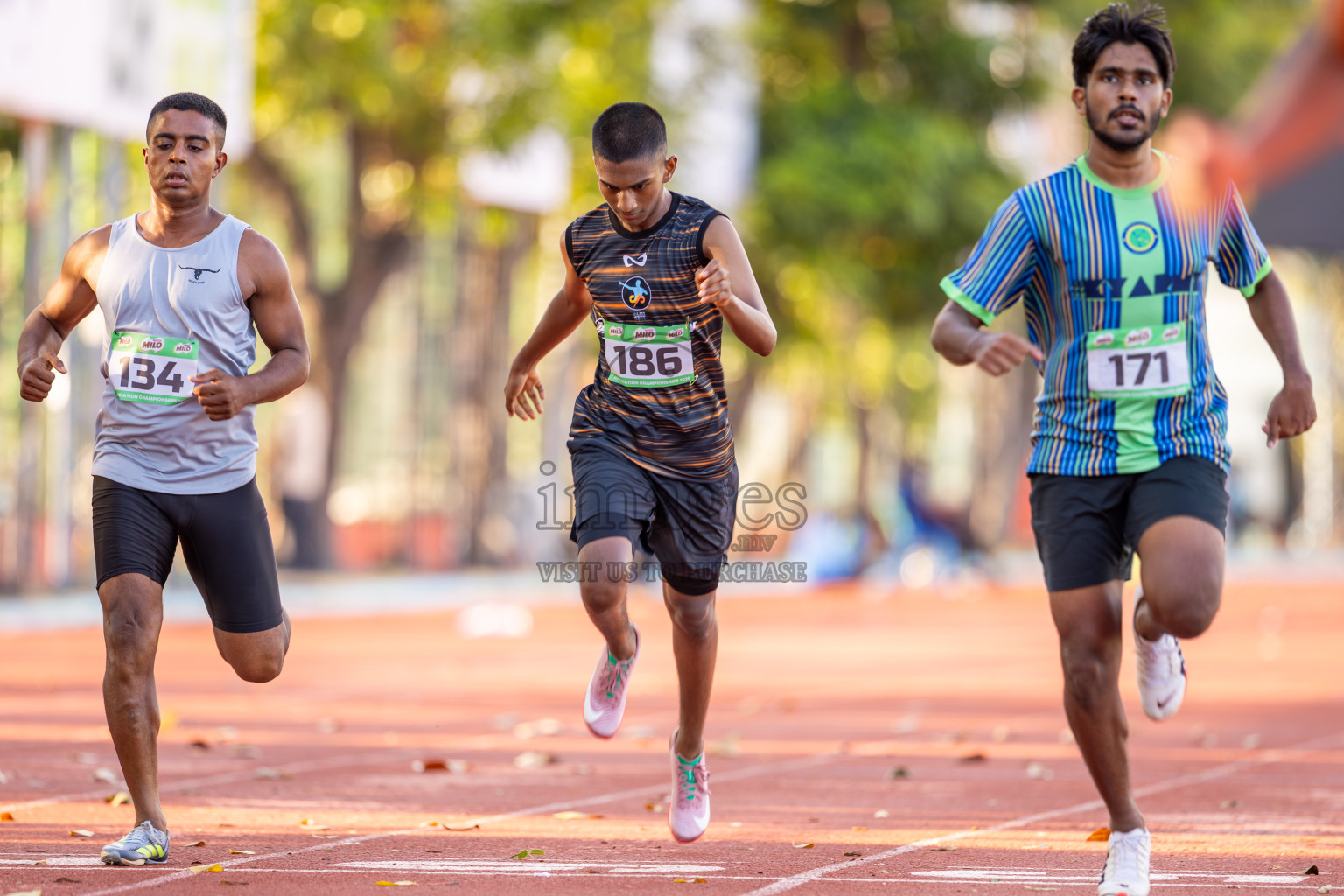 Day 1 of 12th Milo Association Championships was held in Ekuveni Track at Male', Maldives on Thursday, 24th April 2025. Photos: Ismail Thoriq / images.mv
