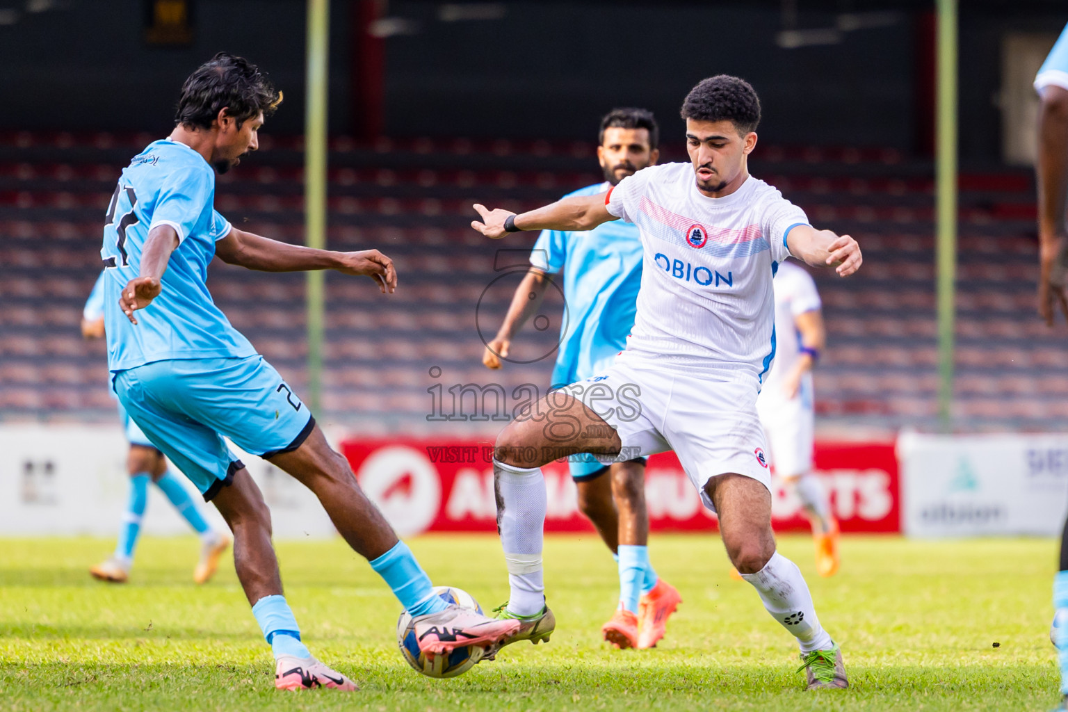 Odi Sports Club vs Mahibadhoo Sports Club in the FAM League Cup 2025 held at National Football Stadium, Male', Maldives on Friday, 9th May 2025. Photos By: Nausham Waheed / images.mv