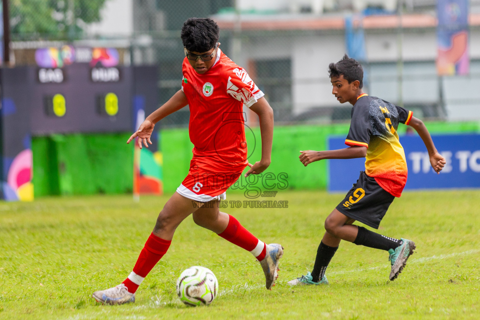 Eagles vs Hurriya in day 6 of Dhivehi Youth League 2024 held at Henveiru Stadium on Saturday 30th November 2024. Photos: Shuu Abdul Sattar/ Images.mv