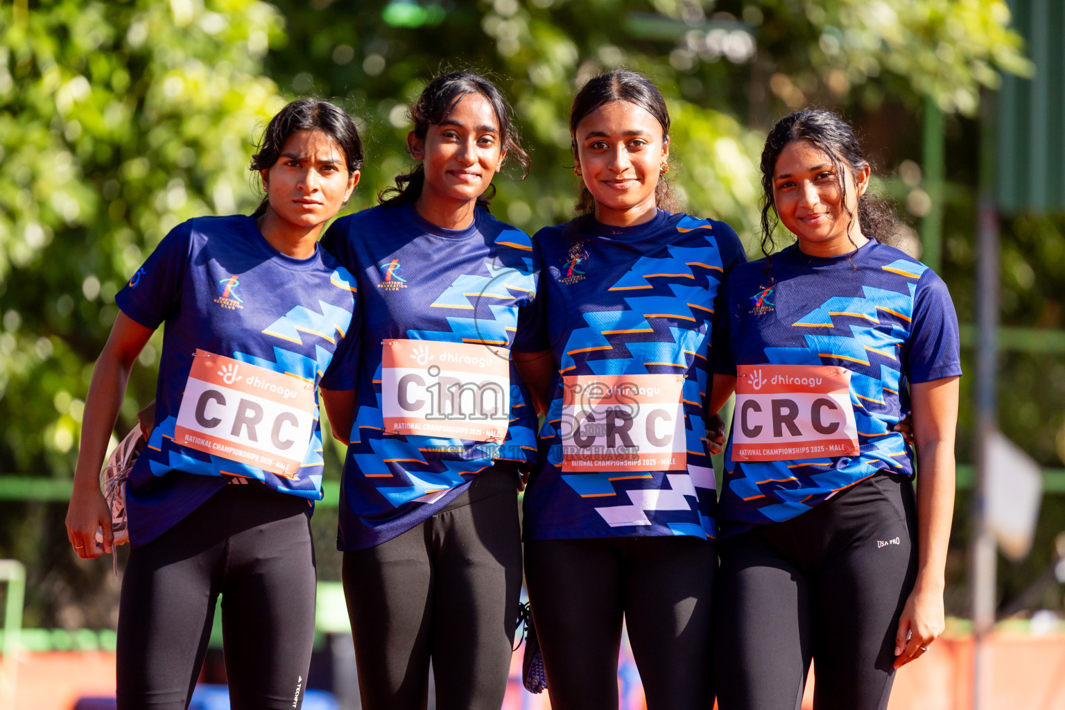 Day 3 of National Athletics Championship 2025 was held at Ekuveni Running Ground in Male', Maldives on Saturday, 16th August 2025. Photos: Nausham Waheed / images.mv