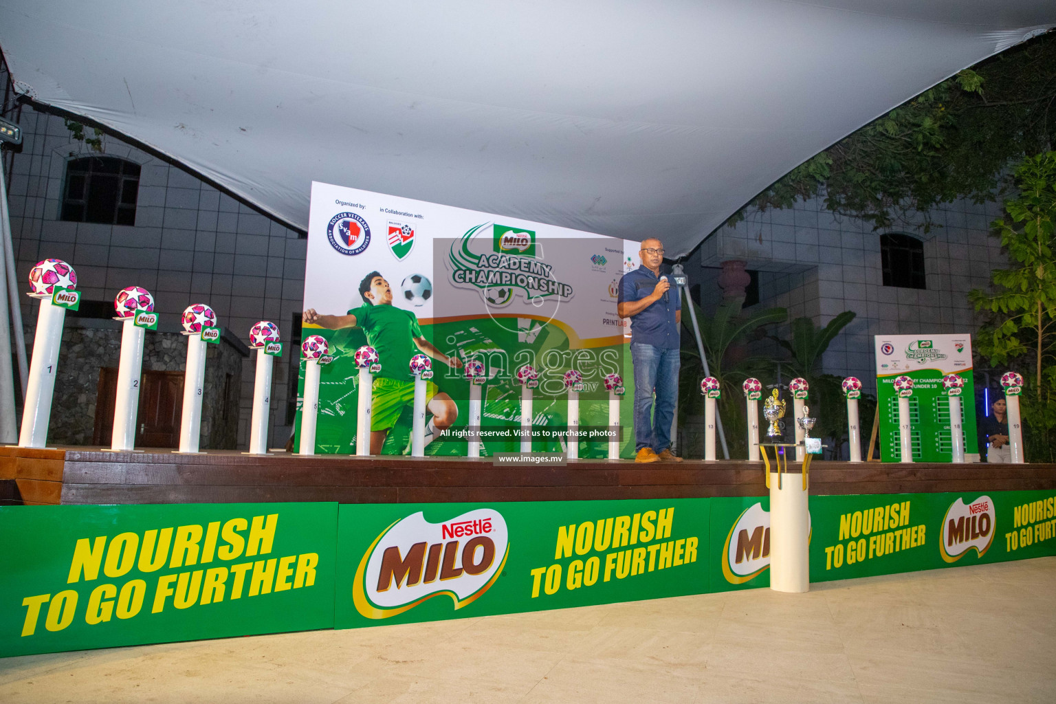 Draw Ceremony of MILO Academy Championship 2022 was held in Male' Maldives on Wednesday, 9th March 2021. Photos by: Ismail Thoriq/images.mv