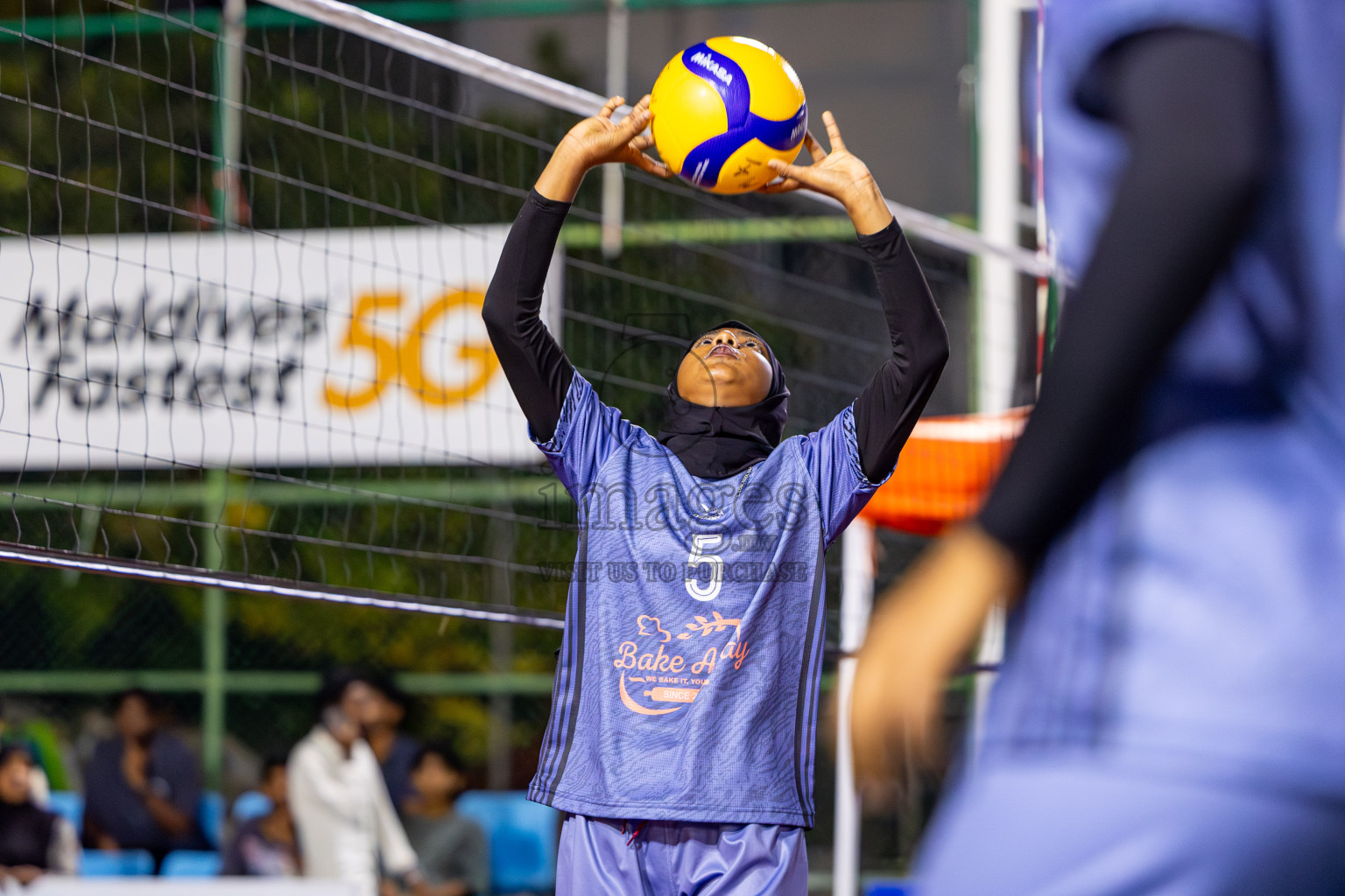 Goodies Sports Club vs Club Volleyball in Milo National Junior Volleyball Championship 2025 Day 4 was held on Tuesday, 25th November 2025 at Ekuveni Turf Court Male', Maldives. Photos: Nausham Waheed / images.mv