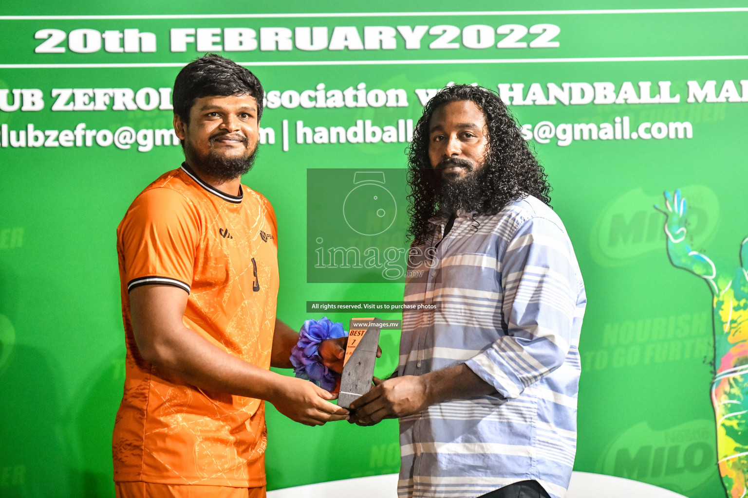 Final of Milo 6th Inter Office Handball Tournament 2022 - Photos by Nausham Waheed