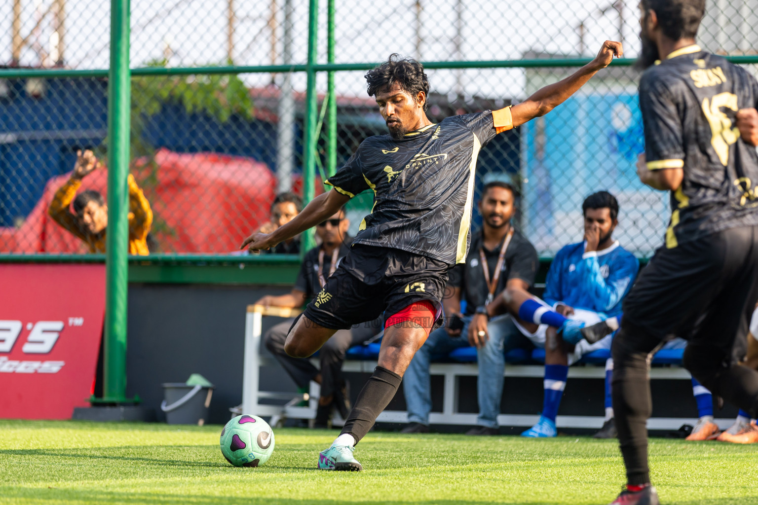 RDL vs Holiday SC in Day 4 of BG Futsal Challenge 2024 was held on Friday, 15th March 2024, in Male', Maldives Photos: Nausham Waheed / images.mv