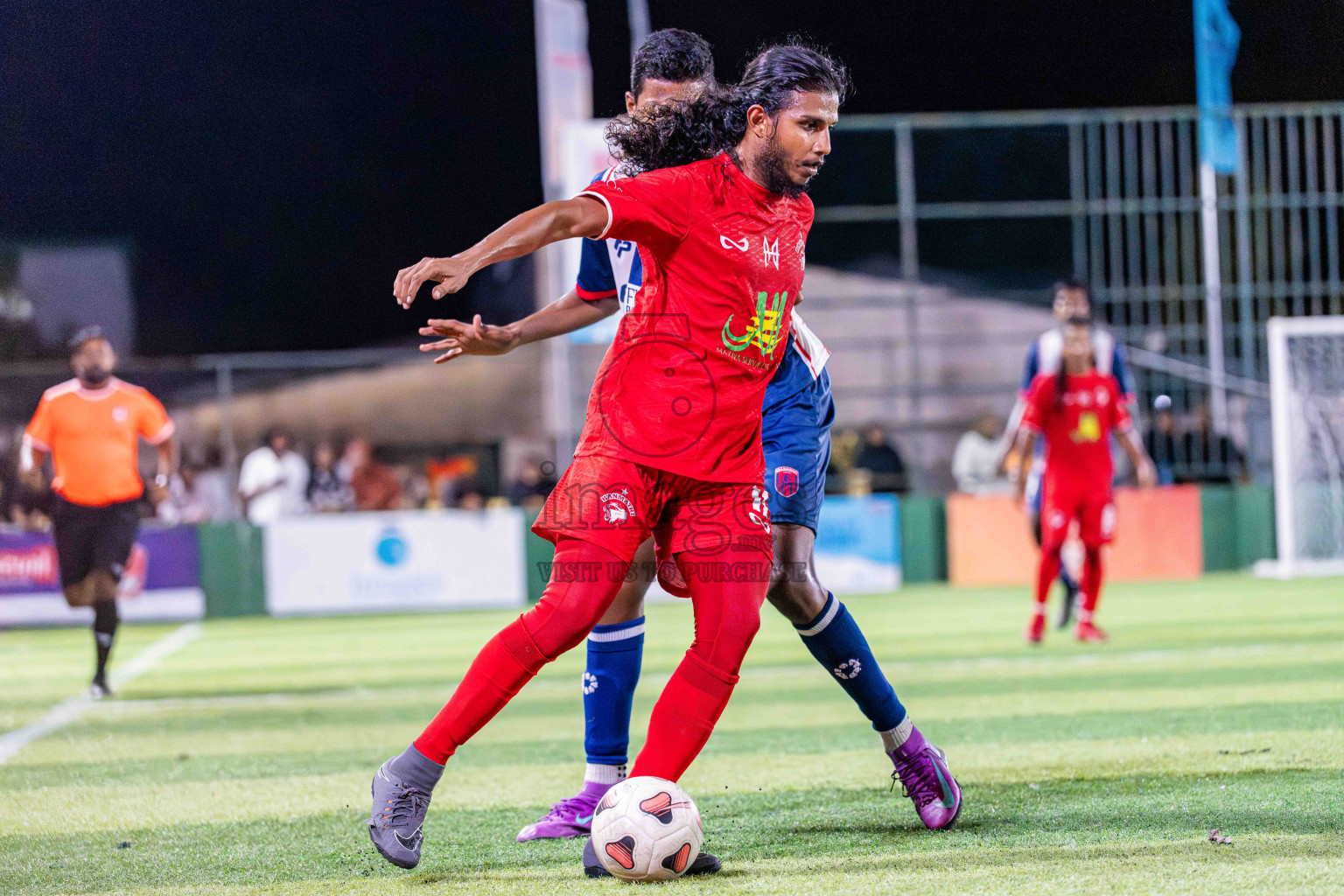 Kanmathi FC VS Maahinne United in Day 4 - Fonadhoo Youth Futsal Challenge 2025 held in Fonadhoo Futsal Stadium, L. Fonadhoo, Maldives on Wednesday, 29th October 2025 Photos: Arif Rasheed / images.mv