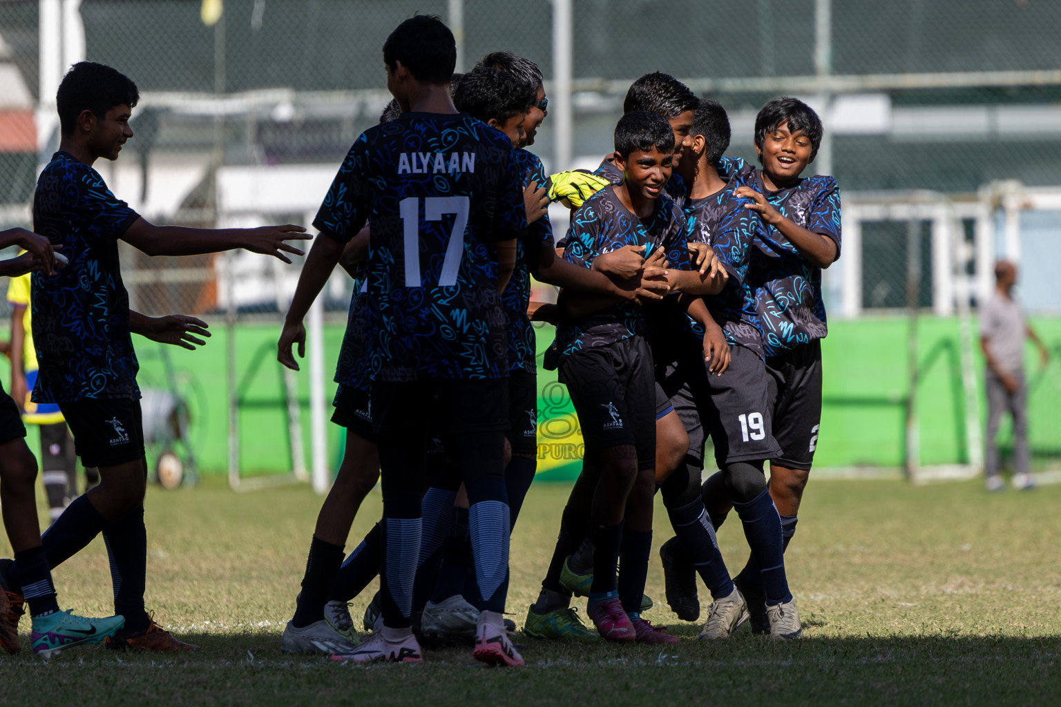 Day 3 of MILO Academy Championship 2024 (U-14) was held in Henveyru Stadium, Male', Maldives on Saturday, 2nd November 2024.
Photos: Hassan Simah / Images.mv