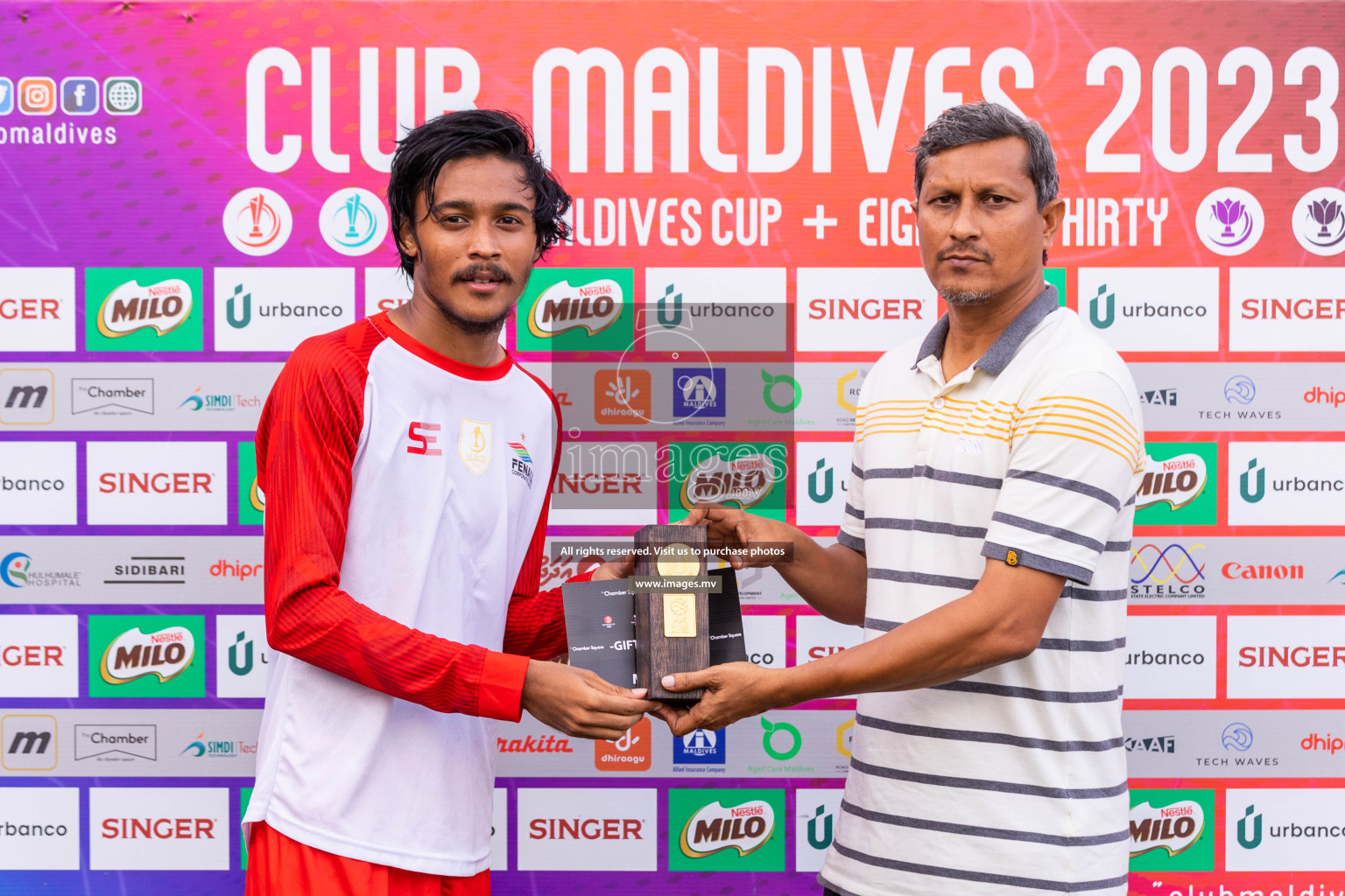 Team Fenaka vs Crossroads Maldives in Club Maldives Cup 2023 held in Hulhumale, Maldives, on Sunday, 30th July 2023
Photos: Ismail Thoriq / images.mv