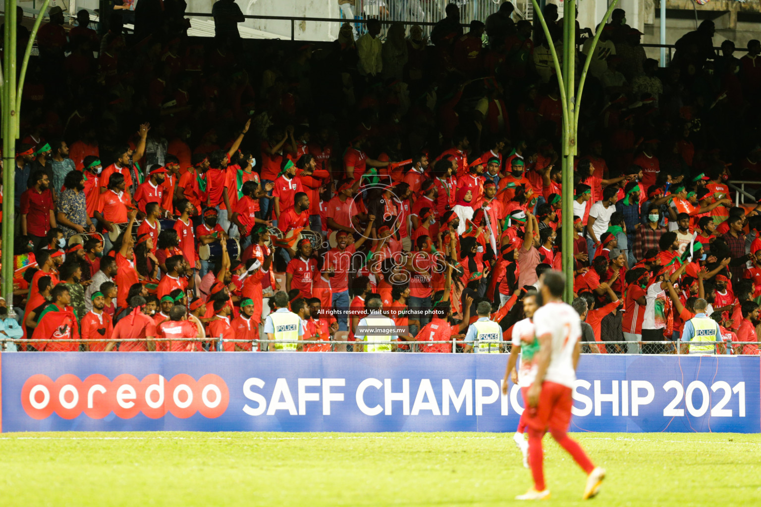 Maldives vs Nepal in SAFF Championship 2021 held on 1st October 2021 in Galolhu National Stadium, Male', Maldives