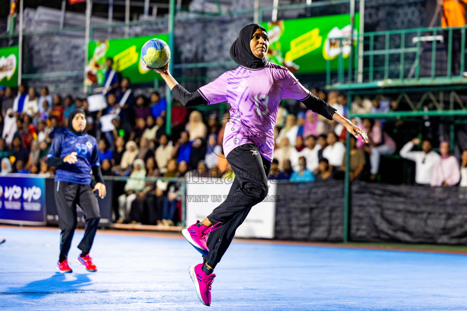 2nd Division Final of 8th Inter-Office/Company Handball Tournament 2024, held in Handball ground, Male', Maldives on Tuesday, 17th September 2024 Photos: Nausham Waheed/ Images.mv