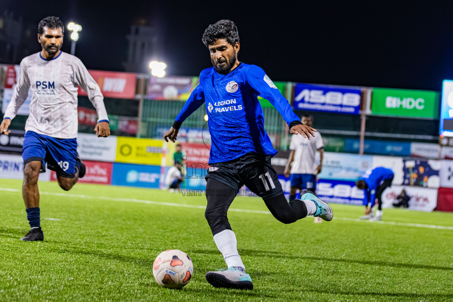 Thauleemee Gulhun vs PSM in Day 9 of Club Maldives Cup Classic 2025 was held in Rehendi Futsal Ground, Hulhumale', Maldives on Monday, 22nd September 2025. Photos: Nausham Waheed / images.mv