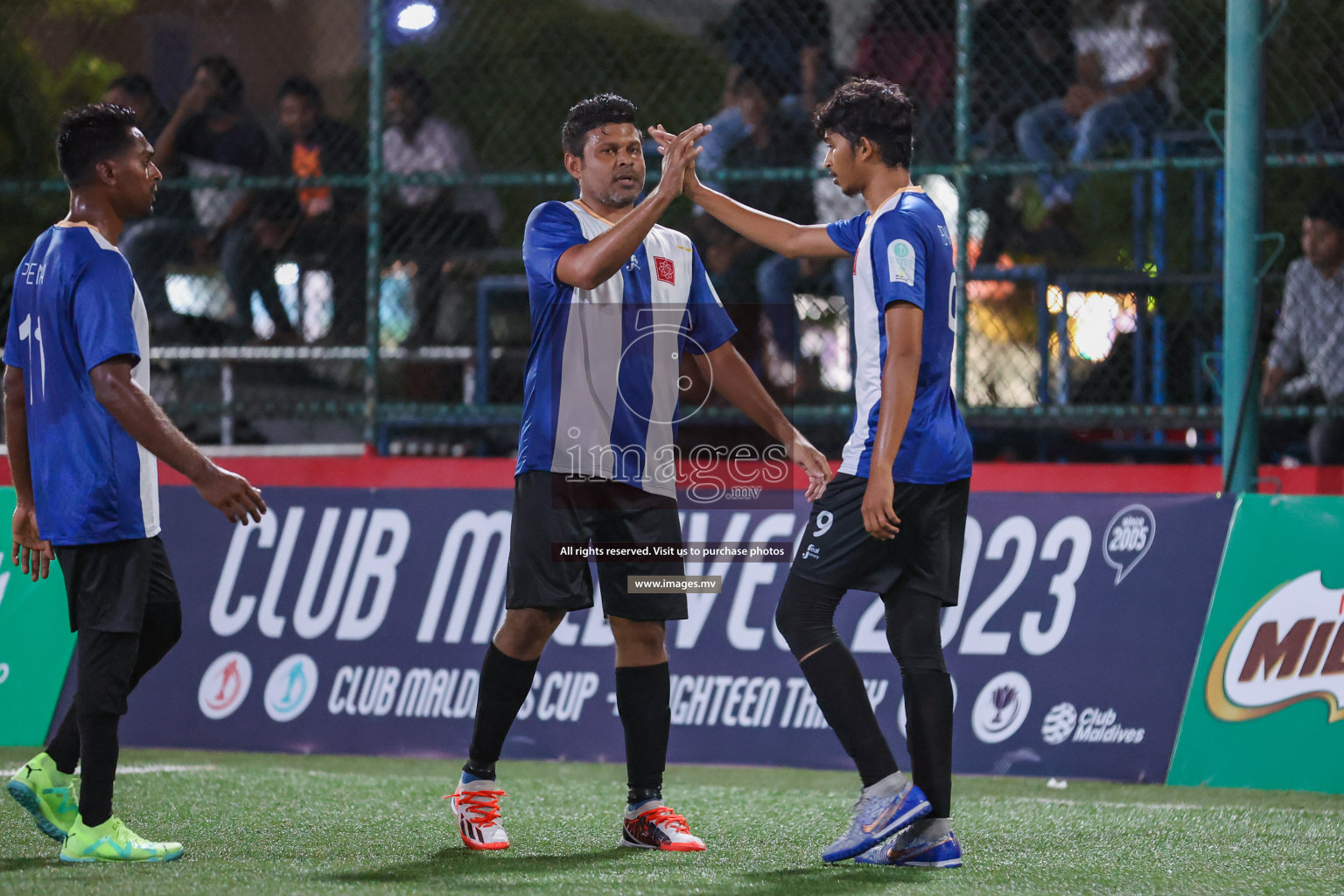 ACC RC vs Team PEMA in Club Maldives Cup 2023 held in Hulhumale, Maldives, on Thursday, 27th July 2023 Photos: Nausham Waheed/ images.mv