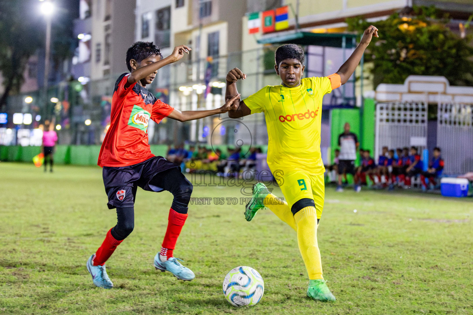 TC vs Maziya  in Day 11 of Dhivehi Youth League 2024 held at Henveiru Stadium on Tuesday, 17th December 2024. Photos: Shuu Abdul Sattar